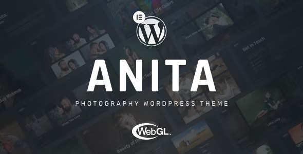 Anita Photography WordPress Theme