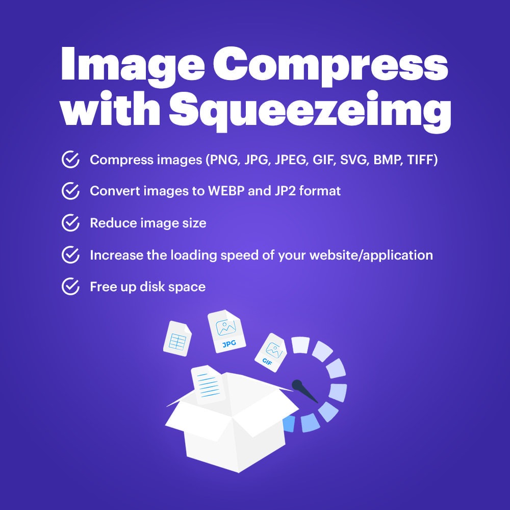 Image Compress with Squeezeimg + Convert to webp