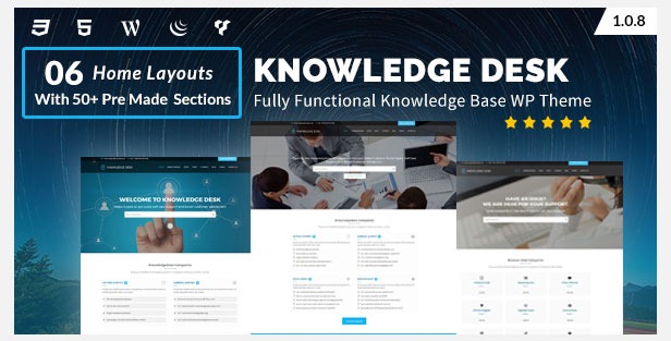Knowledgedesk Knowledge Base WordPress Theme