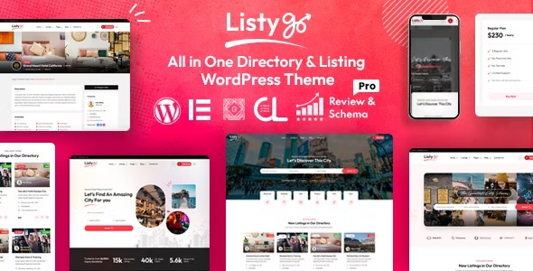 Listygo Directory - Listing WordPress Theme