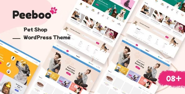 Peeboo Pet Store WooCommerce WordPress Theme