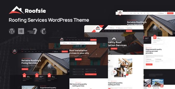 Roofsie - Roofing Services WordPress Theme