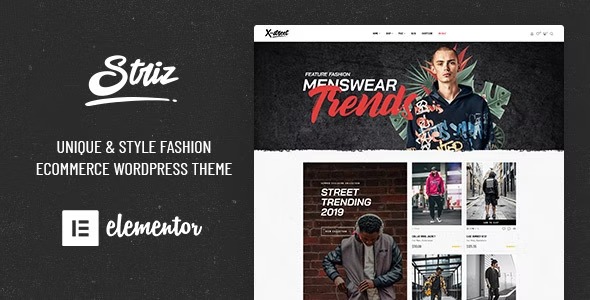 Striz Fashion Ecommerce WordPress Theme