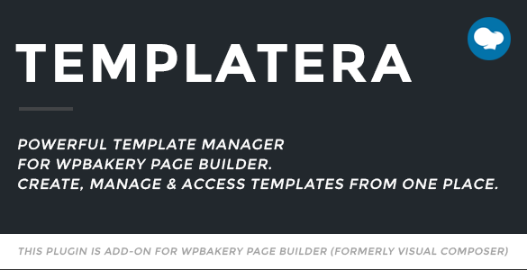 Templatera - Template Manager For Visual Composer