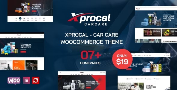 XprocalCar Care WooCommerce Theme