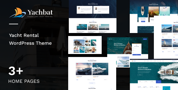 Yachbat - Yacht - Boat Rental WordPress Theme
