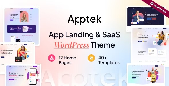 Apptek - App - SaaS Theme