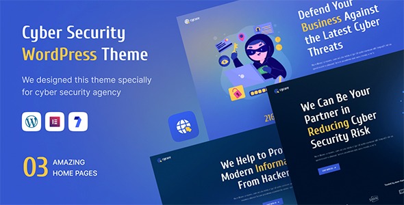 Cycure Cyber Security Services WordPress Theme