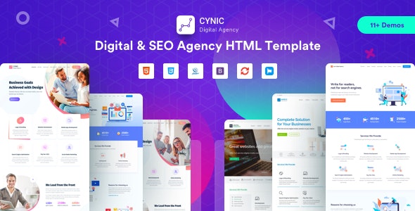 Cynic - Digital Agency Template