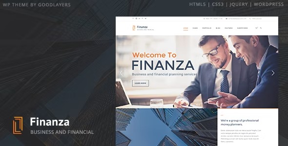 Finanza - Business - Financial WordPress