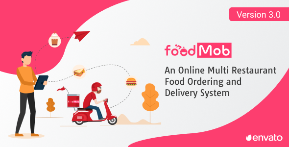 FoodMob An Online Multi Restaurant Food Ordering and Delivery System with Contactless QR Code Menu
