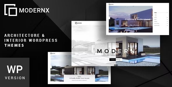 Modernx - Architecture - Interior WordPress Theme