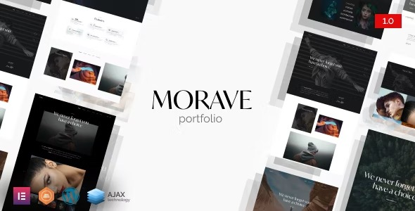 MoraveAJAX Portfolio WordPress Theme