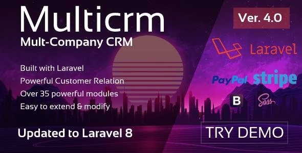 Multicrm Multipurpose Laravel CRM