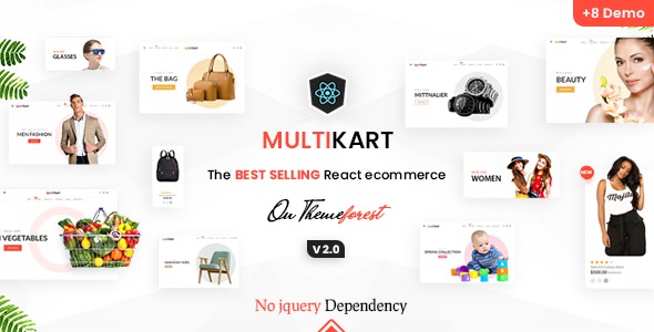 MultikartReact eCommerce Template