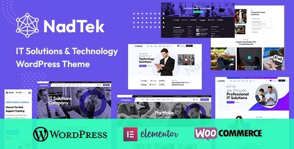 NadTek - IT Solutions - Technology WordPress Theme