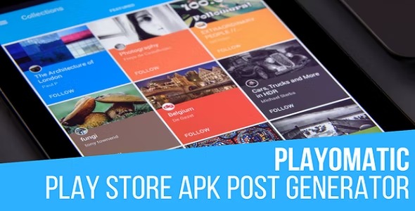Playomatic Play Store Automatic Post Generator Plugin for WordPress