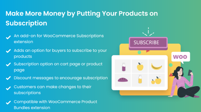 Subscriptions Add-On for WooCommerce Codup
