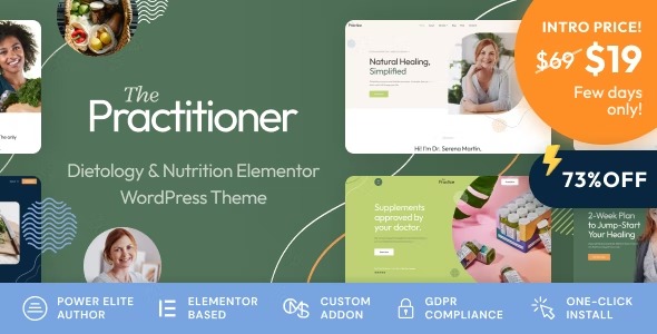 The Practitioner Doctor and Medical WordPress Theme