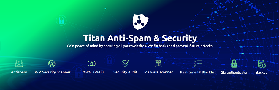 Titan Anti-spam - Security Premium + [Unlimited Sites]