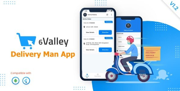 Valley eCommerce - Delivery Man Mobile App