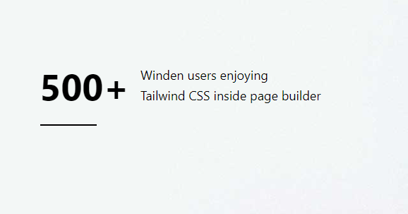 Winden The #1 utility CSS Framework for WordPress