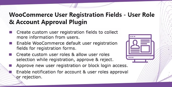 WooCommerce User Registration Plugin: Custom Fields