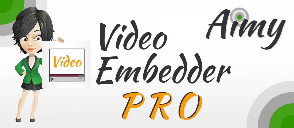 Aimy Video Embedder PRO Joomla