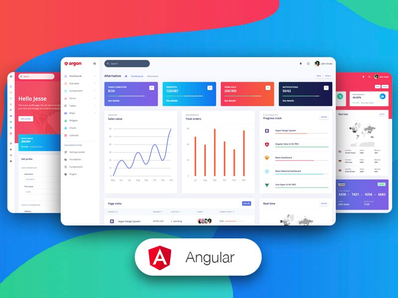 Argon Dashboard PRO Angular