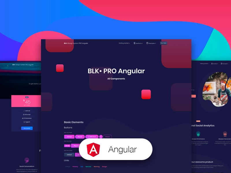 BLK• Design System PRO Angular