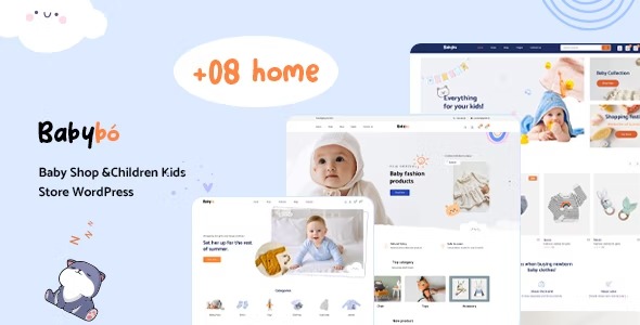 BabyBo - Baby Shop and Children Kids Store WordPress