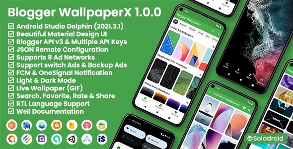 Blogger WallpaperX - Blogger API