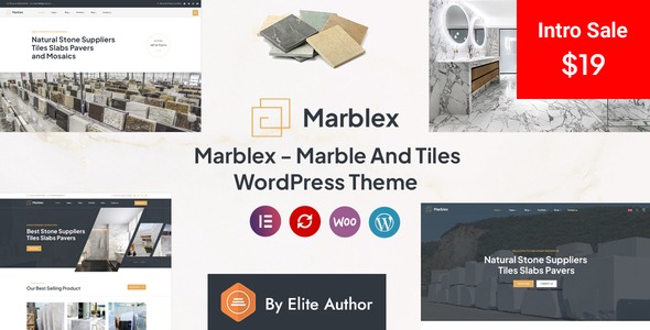 Marblex - Marble - Tiles WordPress Theme