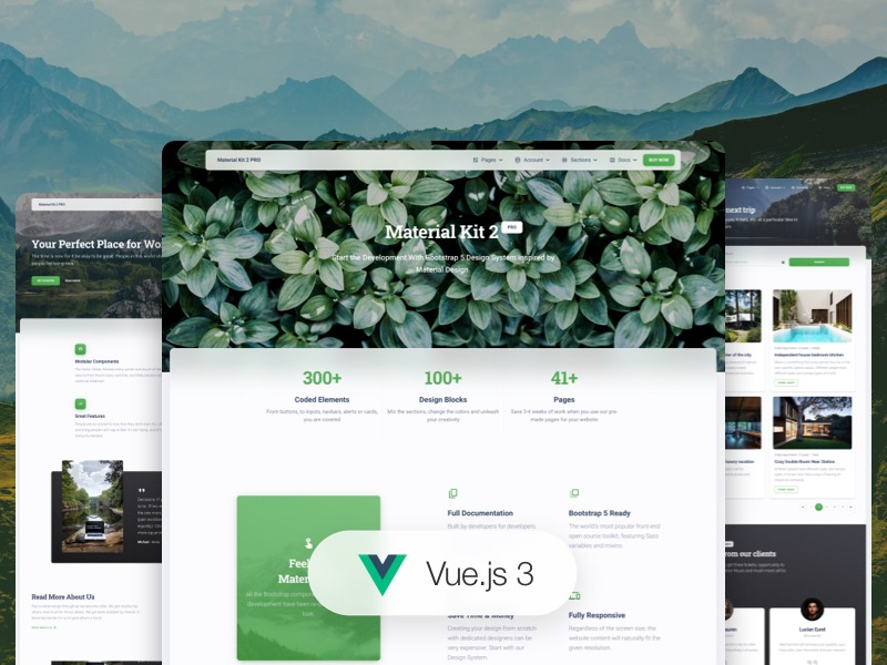 Vue Material Kit PRO