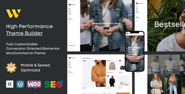 Wooma - Modern Elementor WooCommerce Theme