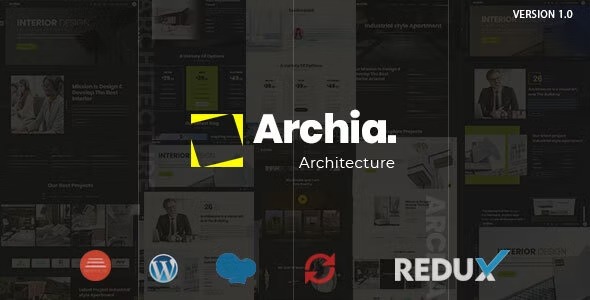 Archia - Architecture - Interior WordPress Theme