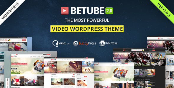 Betube Video WordPress Theme