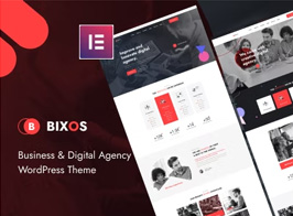 Bixos - Business - Digital Agency WordPress Theme