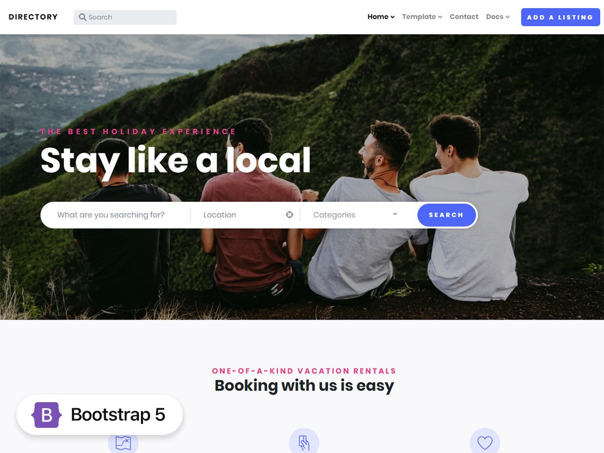 Directory - Directory - Listing Bootstrap Theme