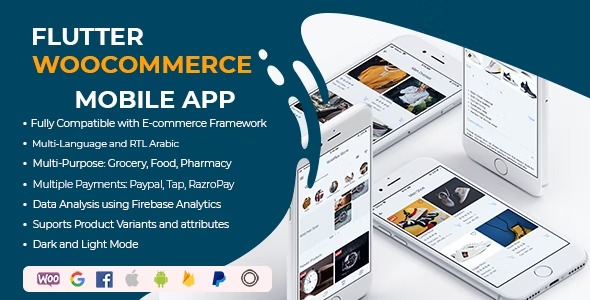 Flutter WooCommerce Android - Ios WooCommerce App - Flutter WooCommerce Android - Ios Ecommerce App