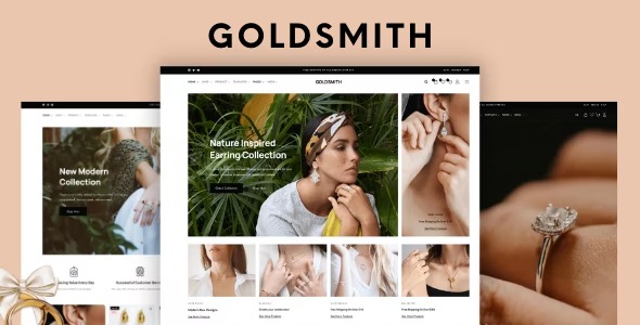 GoldSmith - Jewelry Store WooCommerce Theme