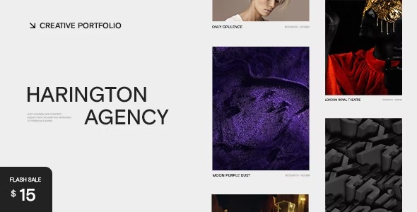 Harington - Creative Portfolio Theme