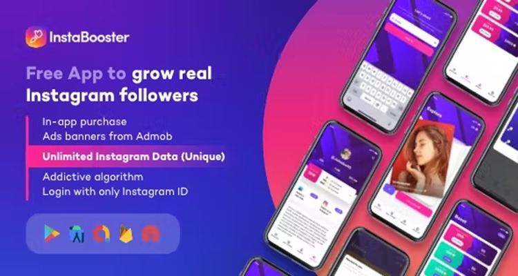 InstaBooster - Free App to grow real Instagram followers