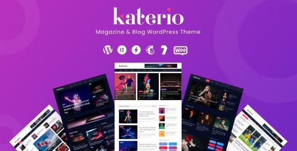 Katerio - Magazine - Blog WordPress Theme