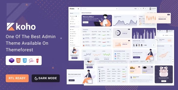 Koho January - Bootstrap Dashboard Template