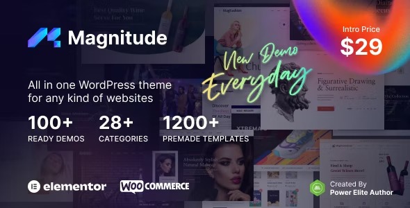 Magnitude Multi-Purpose Website - eCommerce Builder WordPress Theme