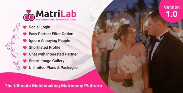 MatriLab January - Ultimate Matchmaking Matrimony Platform