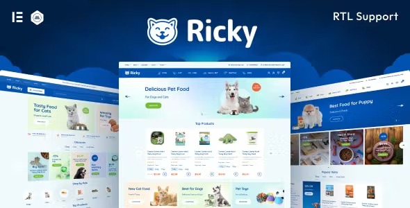 Ricky - Pet Shop - Care WooCoomerce Theme