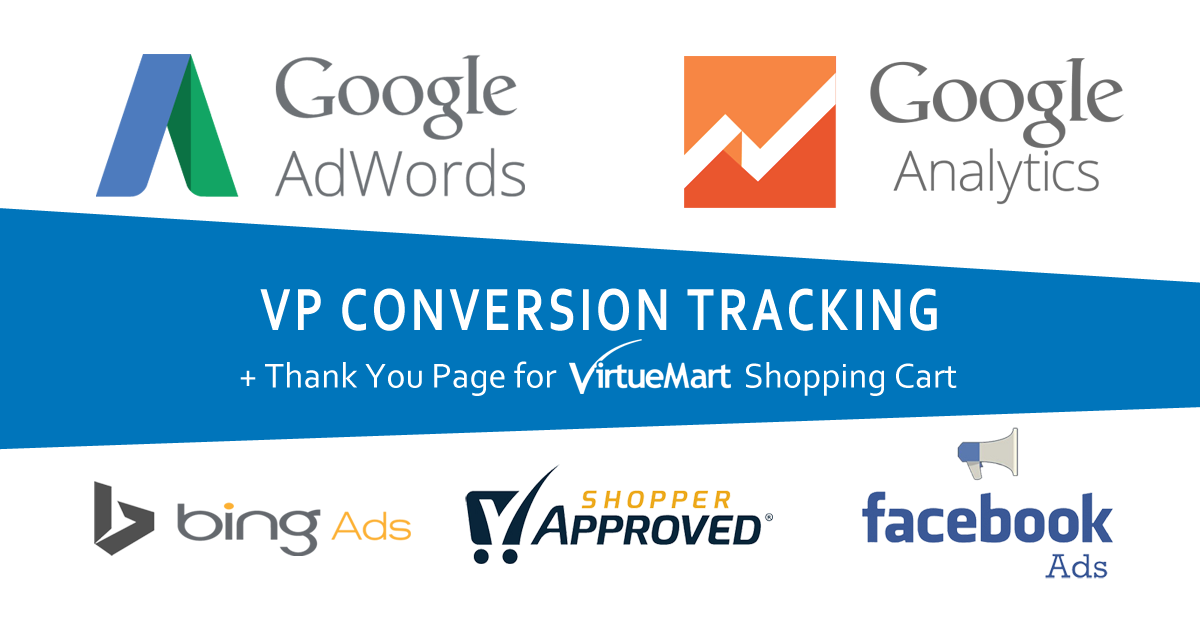 VP Conversion Tracking for VirtueMart