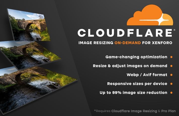 Xenforo [OzzModz] Cloudflare Image Resizing